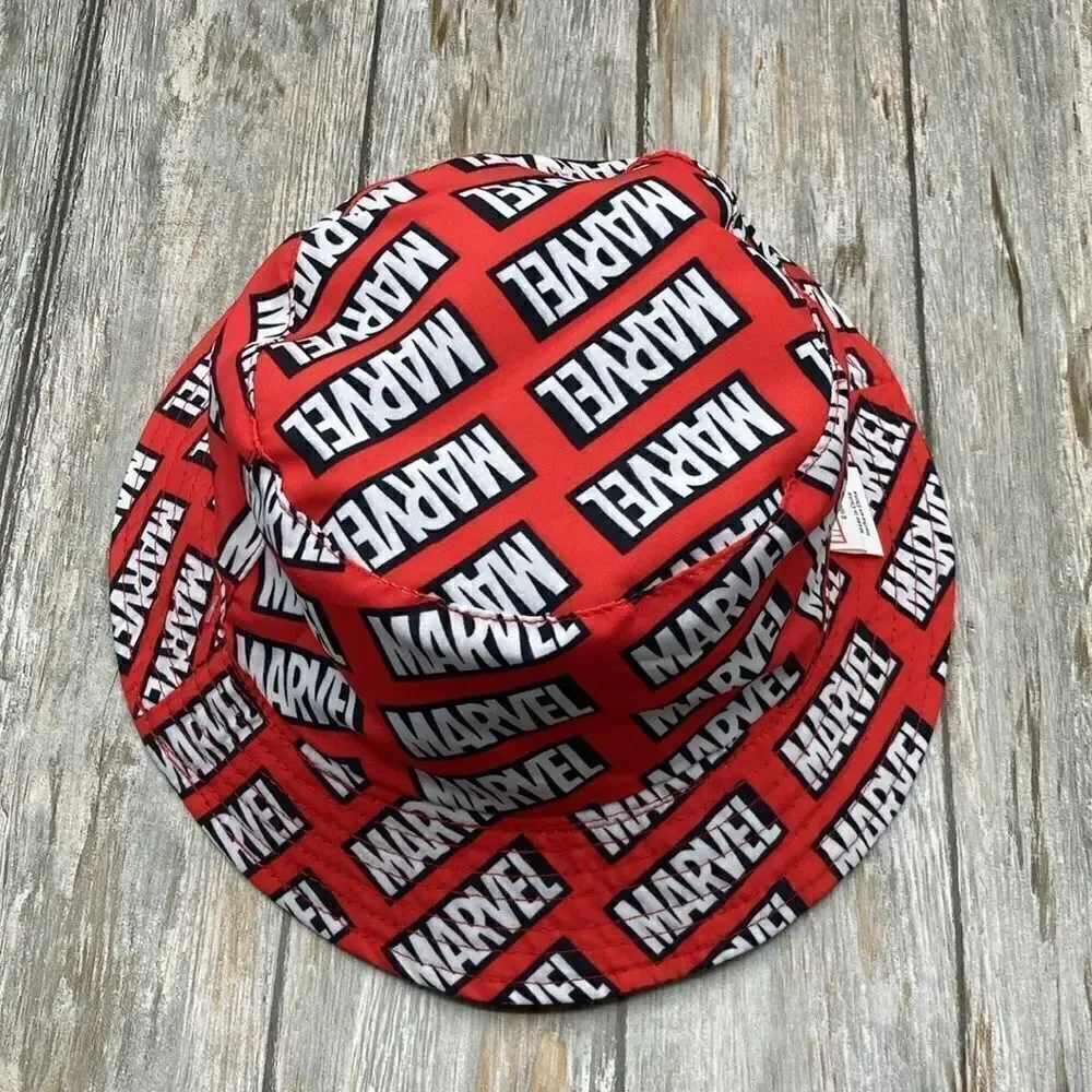 Marvel Kids Reversible Bucket Sun Hat Summer